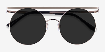 Light Gold Lineal -  Métal Lunettes de soleil