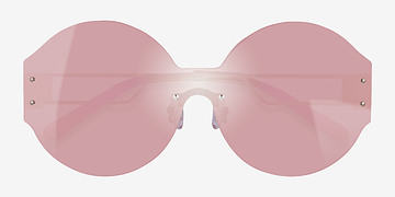 Matte Rose Gold Bios -  Métal Lunettes de soleil