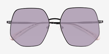 Noir Hustle -  Métal Lunettes de soleil