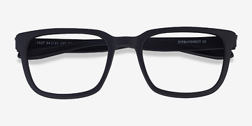 Matte Black Fast -  Plastique Lunettes de vue