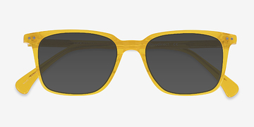 Jaune Luck -  Acétate Lunettes de soleil