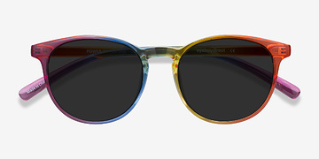 Arc-en-ciel Power -  Plastique Lunettes de soleil