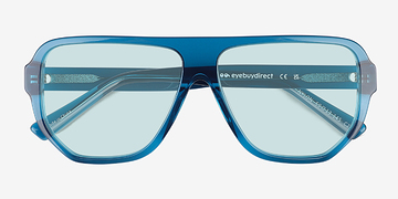 Crystal Blue Nylon -  Acétate Lunettes de soleil