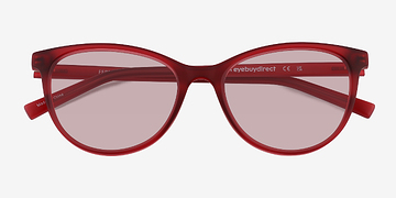 Matte Raspberry Fern -  Plastique Lunettes de soleil