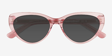 Clear Pink Dora -  Acétate Lunettes de soleil