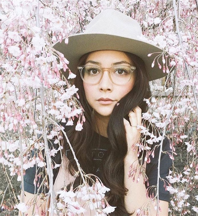 Champagne-Oval-Eyeglasses for Women