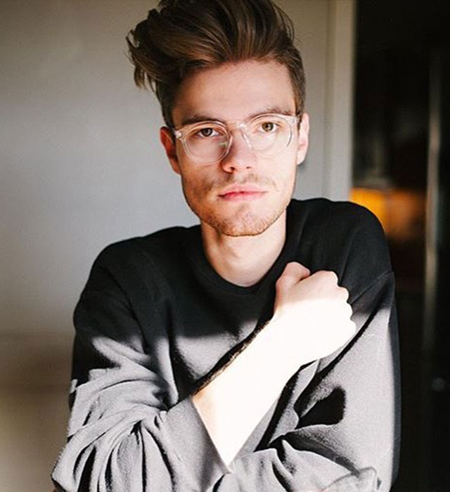 Translucent-Round-Eyeglasses for Men